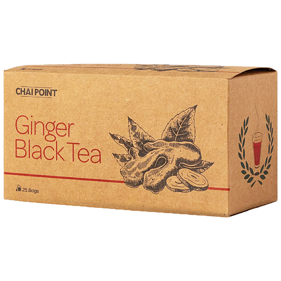 Chai Point Ginger Black Tea Bags