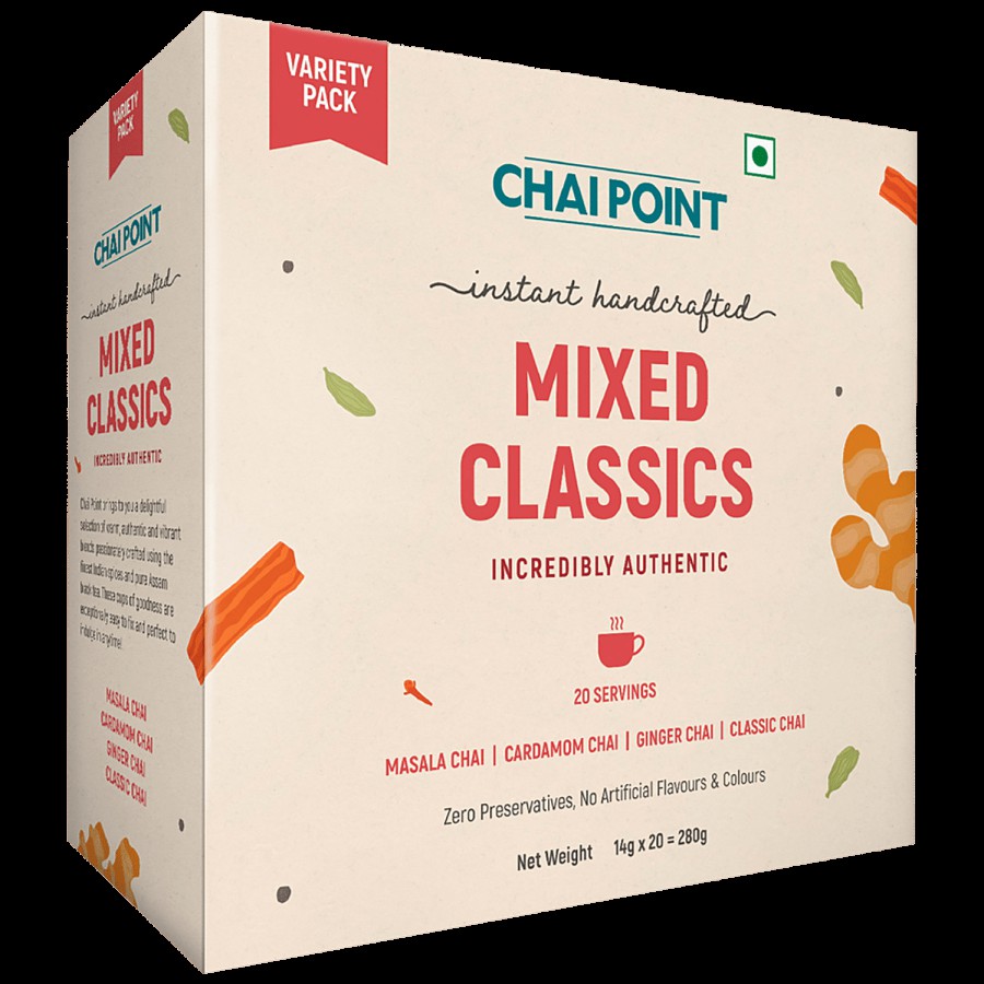 Chai Point Mixed Instant Tea - Ginger