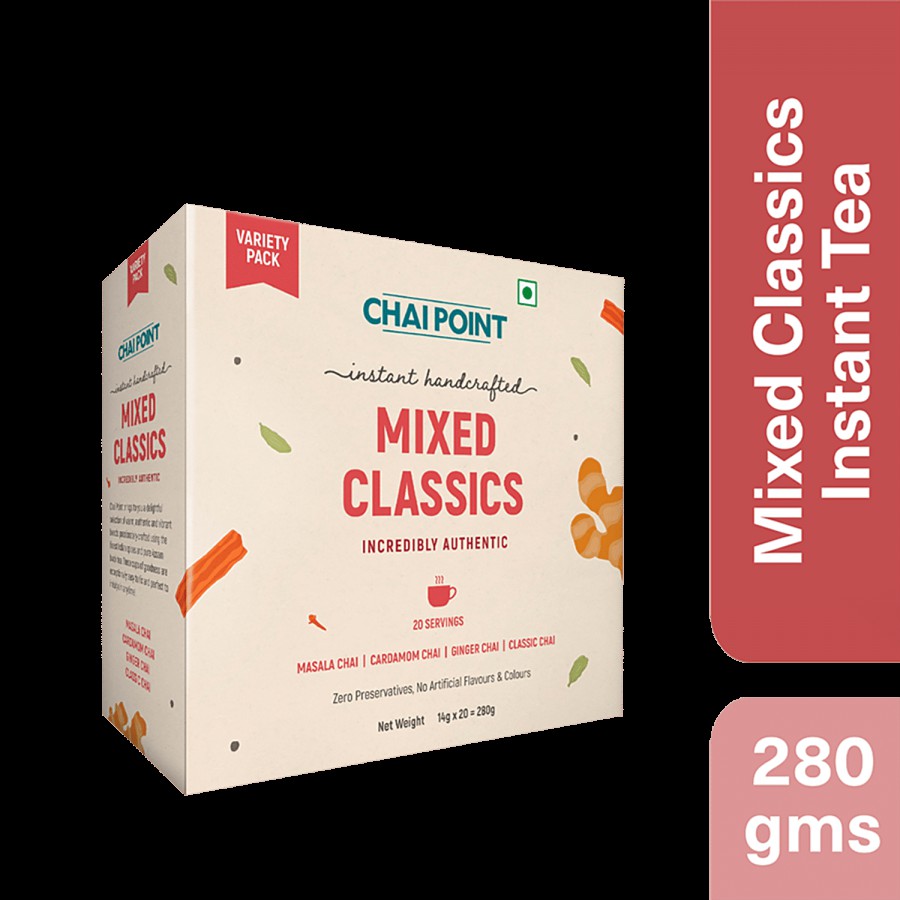 Chai Point Mixed Instant Tea - Ginger