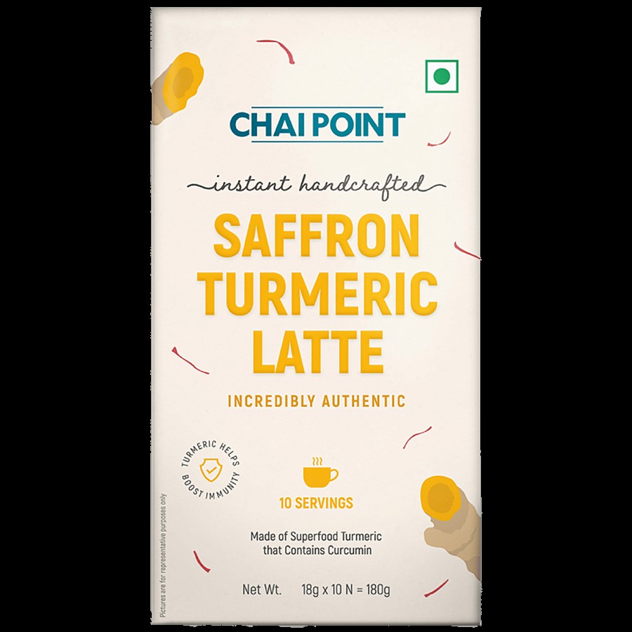 Chai Point Saffron Turmeric Latte - Instant