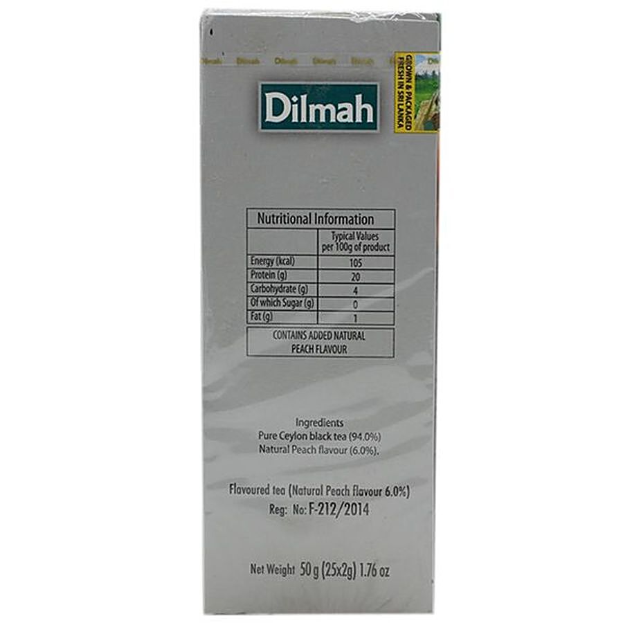 DILMAH Tea Bags - Peach