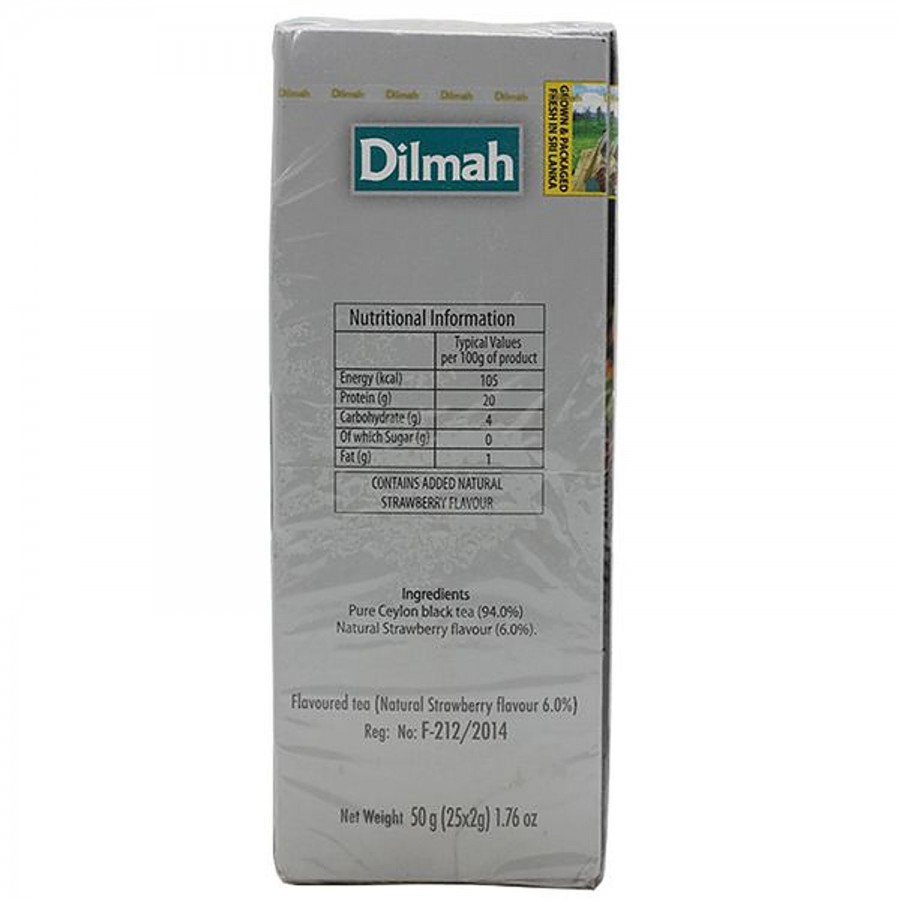 DILMAH Tea Bags - Strawberry