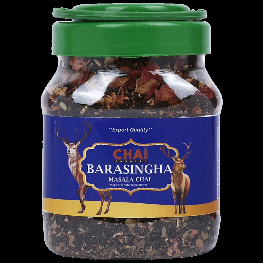 Karma Kettle Barasingha Masala Chai - Made With Aromatic Ground Spices