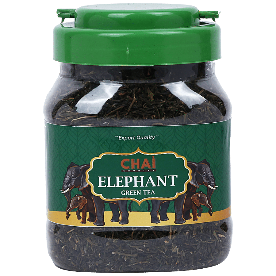 Karma Kettle Elephant Green Tea - Made With Whole Herbs