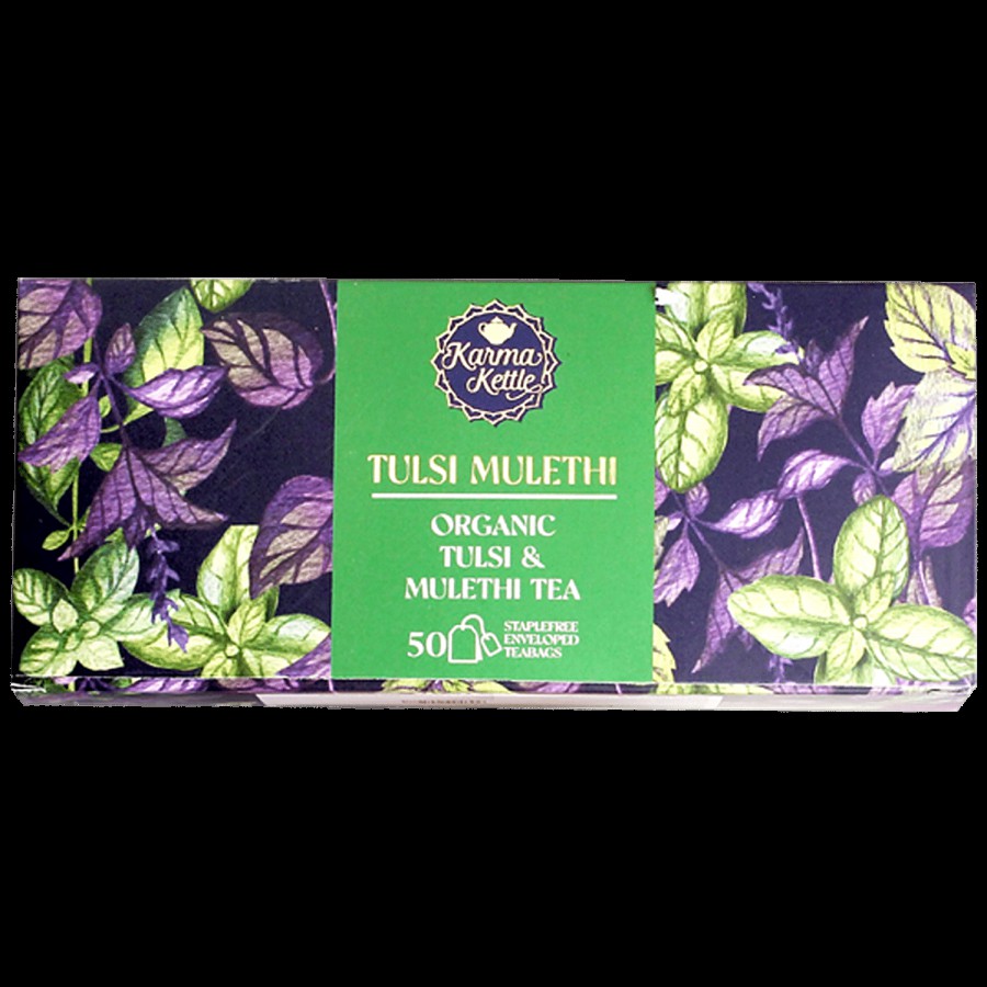 Karma Kettle Tulsi Mulethi Green Tea