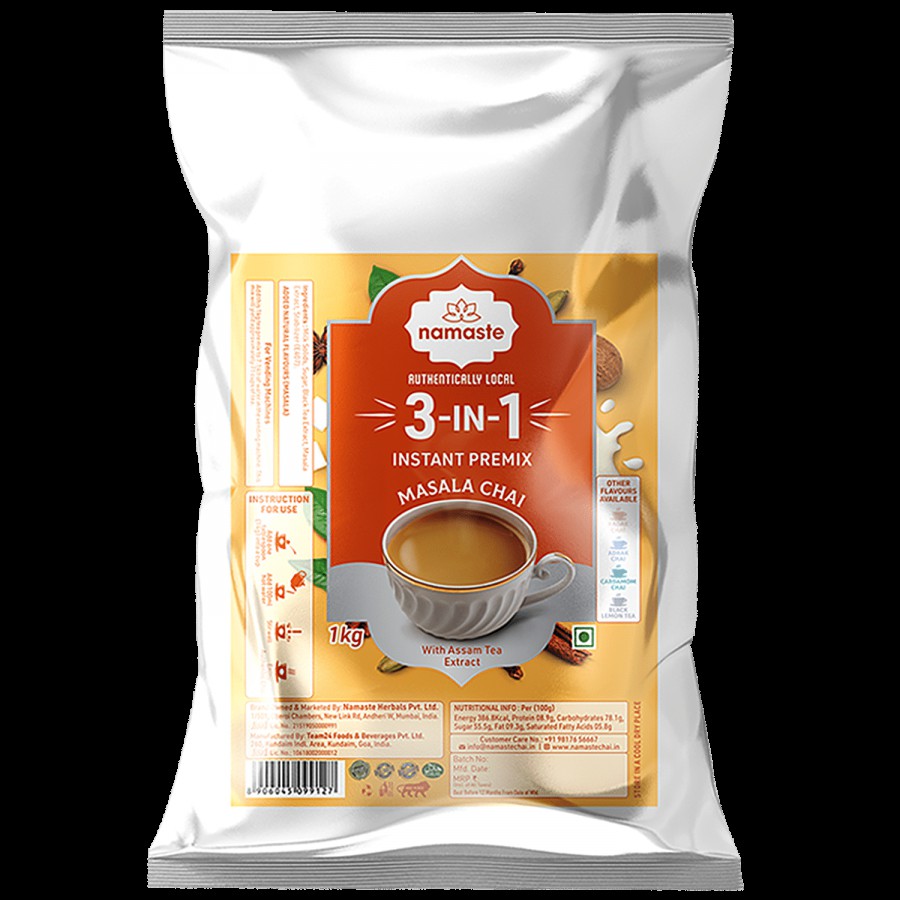 NAMASTE CHAI  Instant Tea Premix