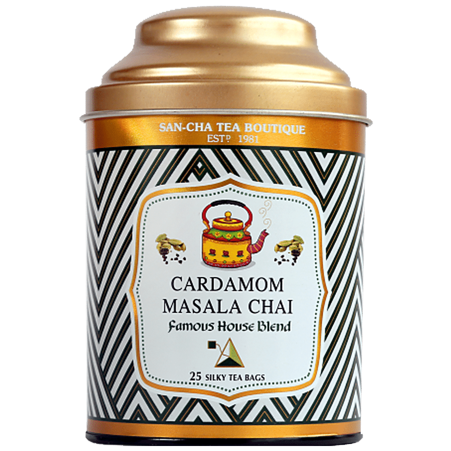 Sancha Cardamom Masala Chai - Aids Digestion