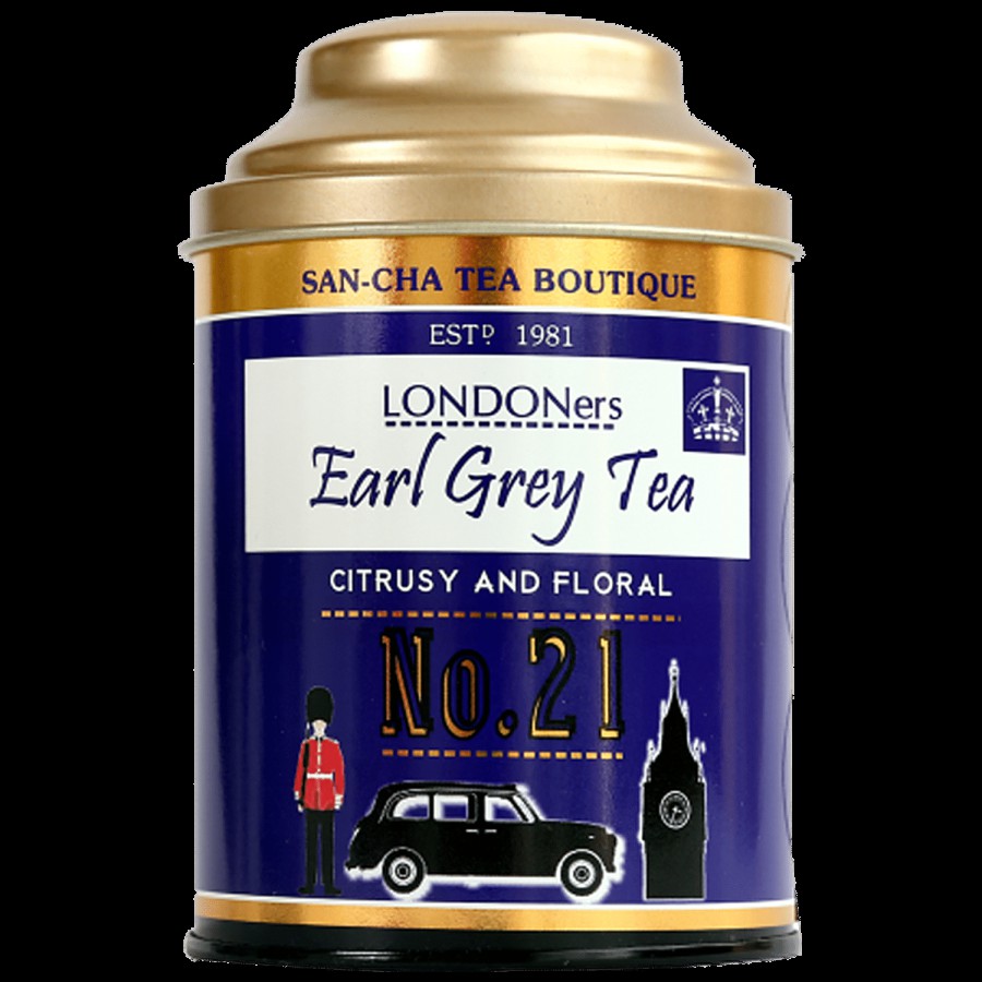 Sancha Londoners Darjeeling Earl Grey Tea - Citrus & Floral Notes