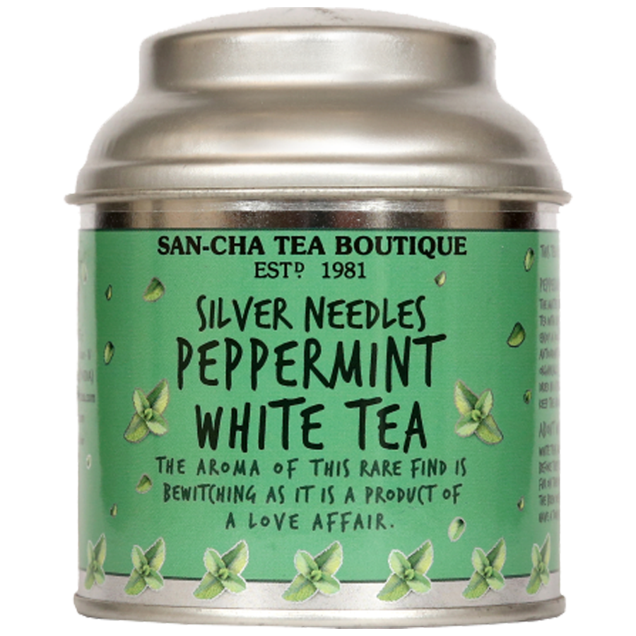 Sancha Silver Needles Peppermint White Tea - Refreshing & Relaxing