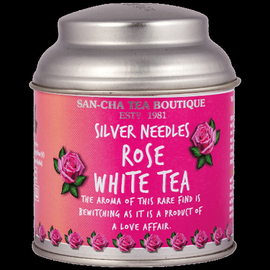 Sancha Silver Needles Rose White Tea - Antioxidant & Aroma Rich