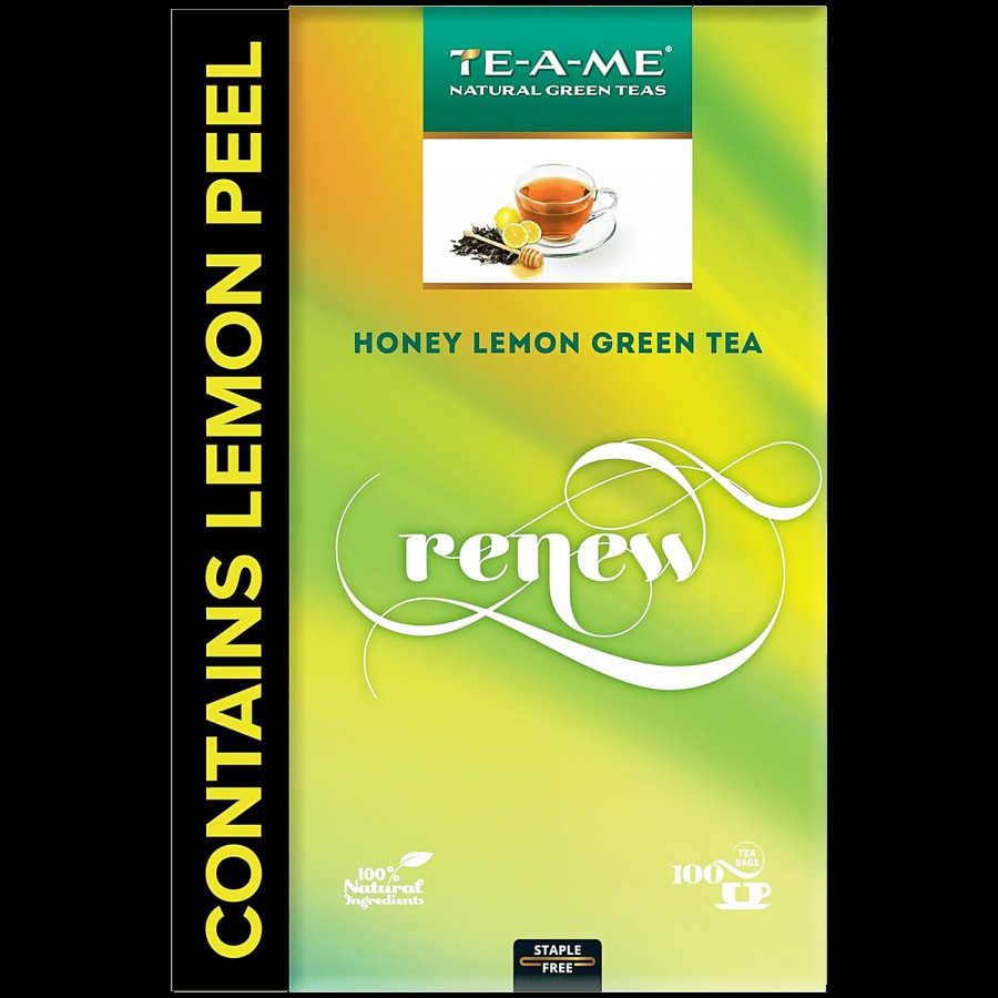 TE-A-ME Green Tea - Honey Lemon