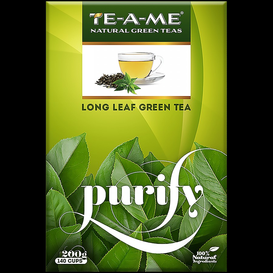 TE-A-ME Green Tea - Long Leaf