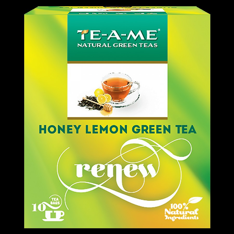 TE-A-ME Honey Lemon Green Tea