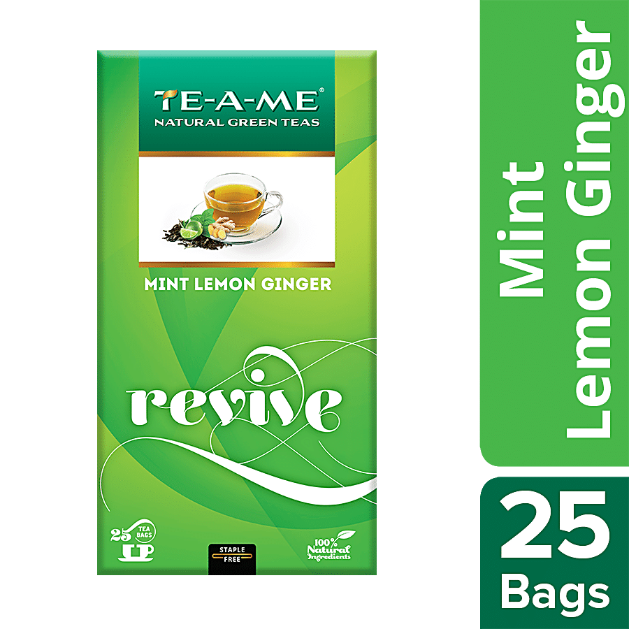 TE-A-ME Revive Tea - Mint Lemon Ginger