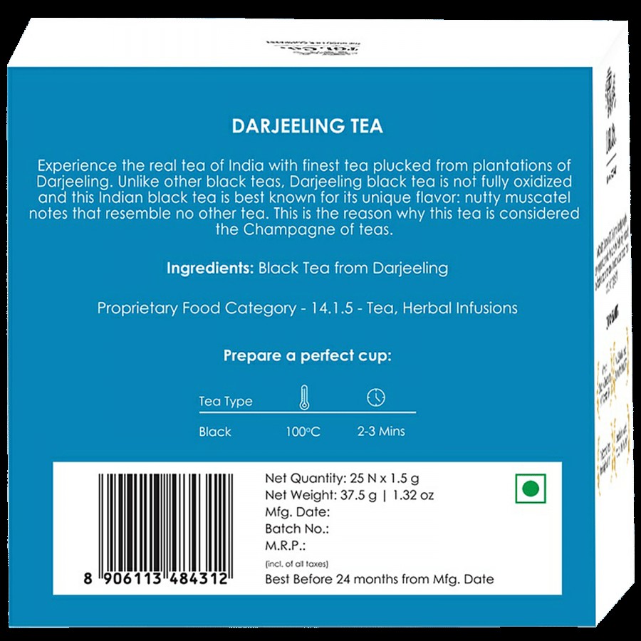 TGL Co. Darjeeling Black Tea Bags