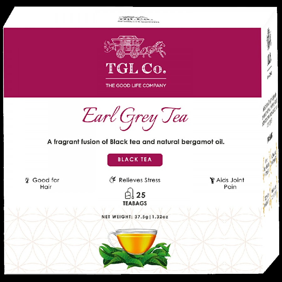 TGL Co. Earl Grey Black Tea Bags