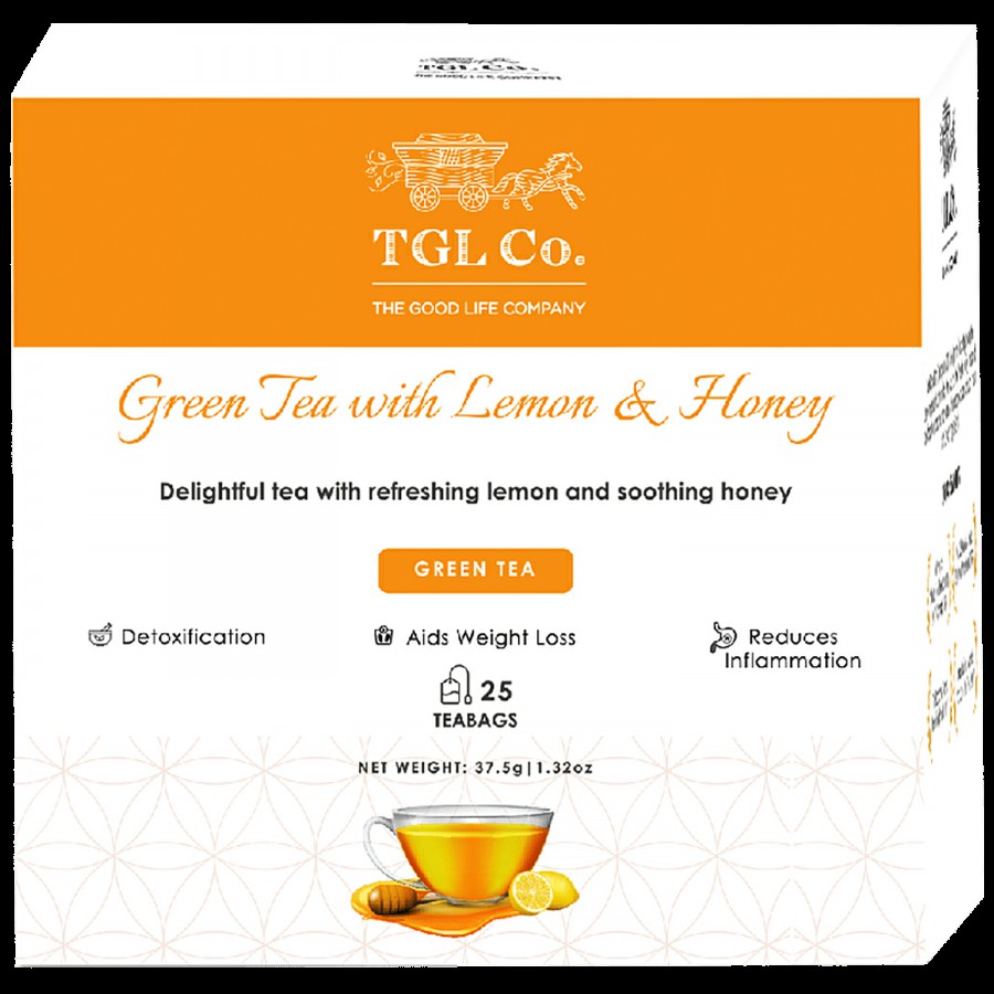 TGL Co. Green Tea Lemon & Honey Green Tea