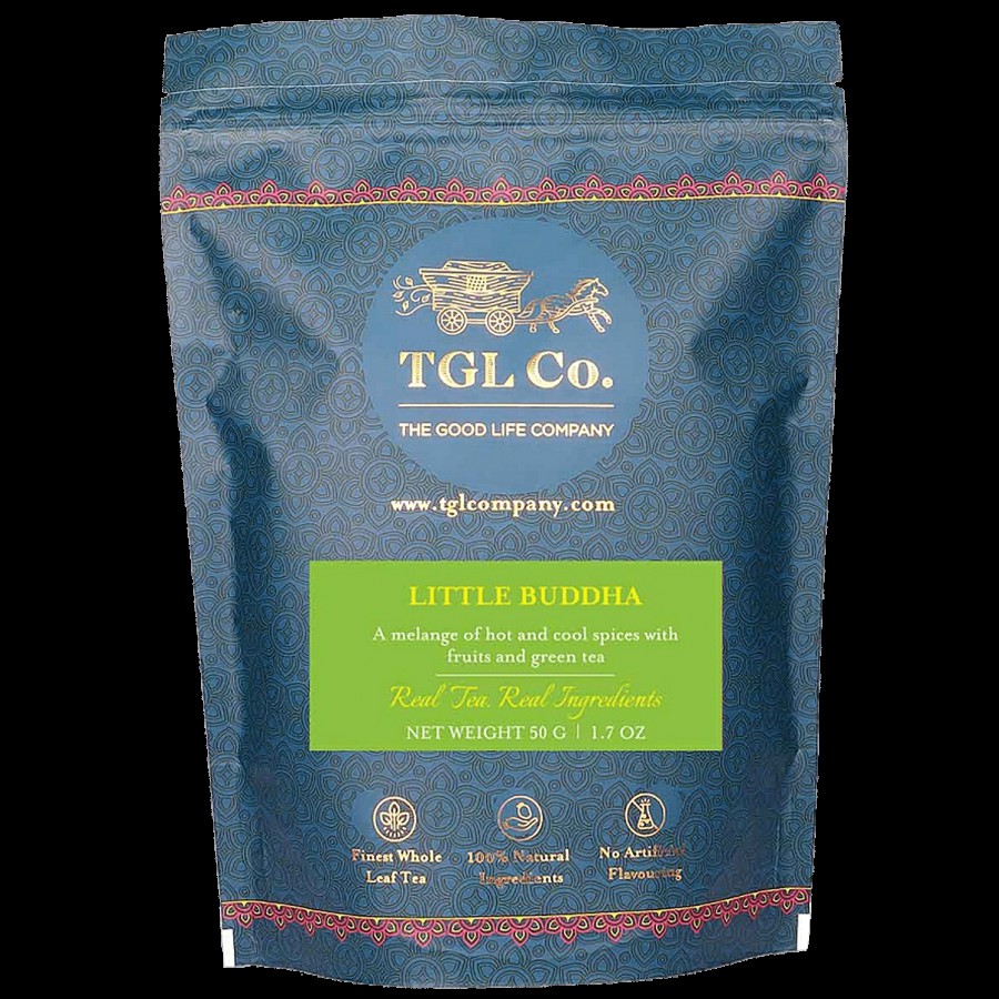 TGL Co. Little Buddha Fruit Green Tea Brew Iced Tea or Hot Tea