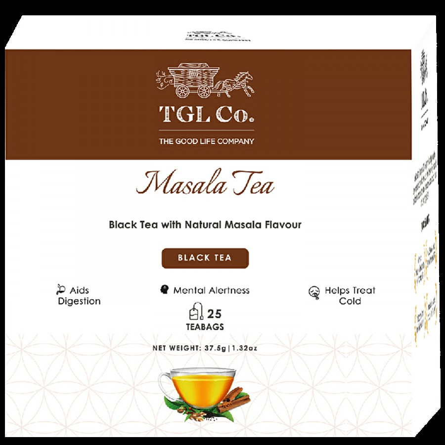 TGL Co. Pure Masala Chai Tea Bags