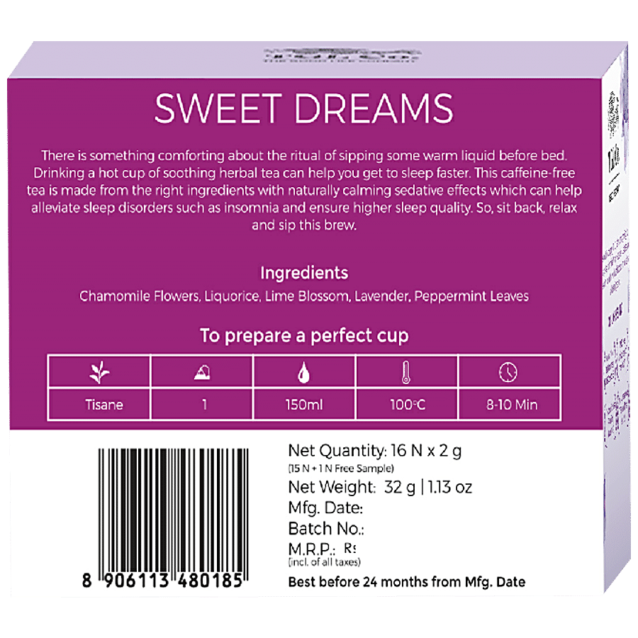 TGL Co. Sweet Dreams Chamomile Tea Bags