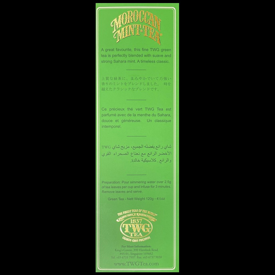 TWG Tea Moroccan Mint Tea