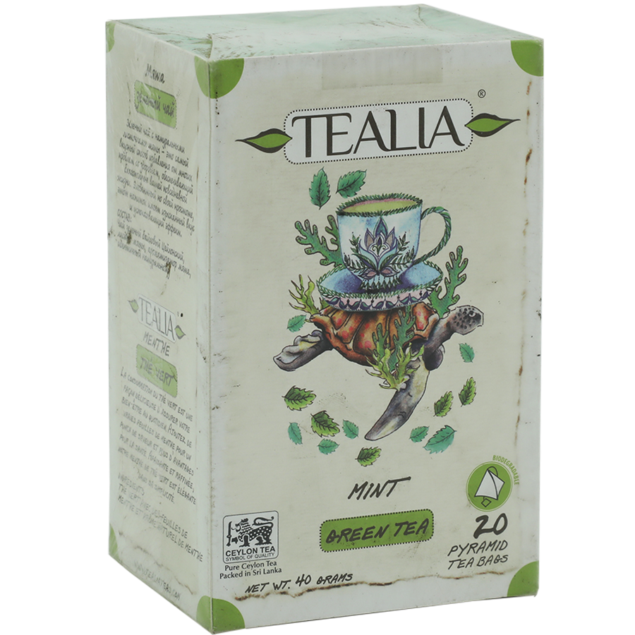 Tealia Green Tea - Mint