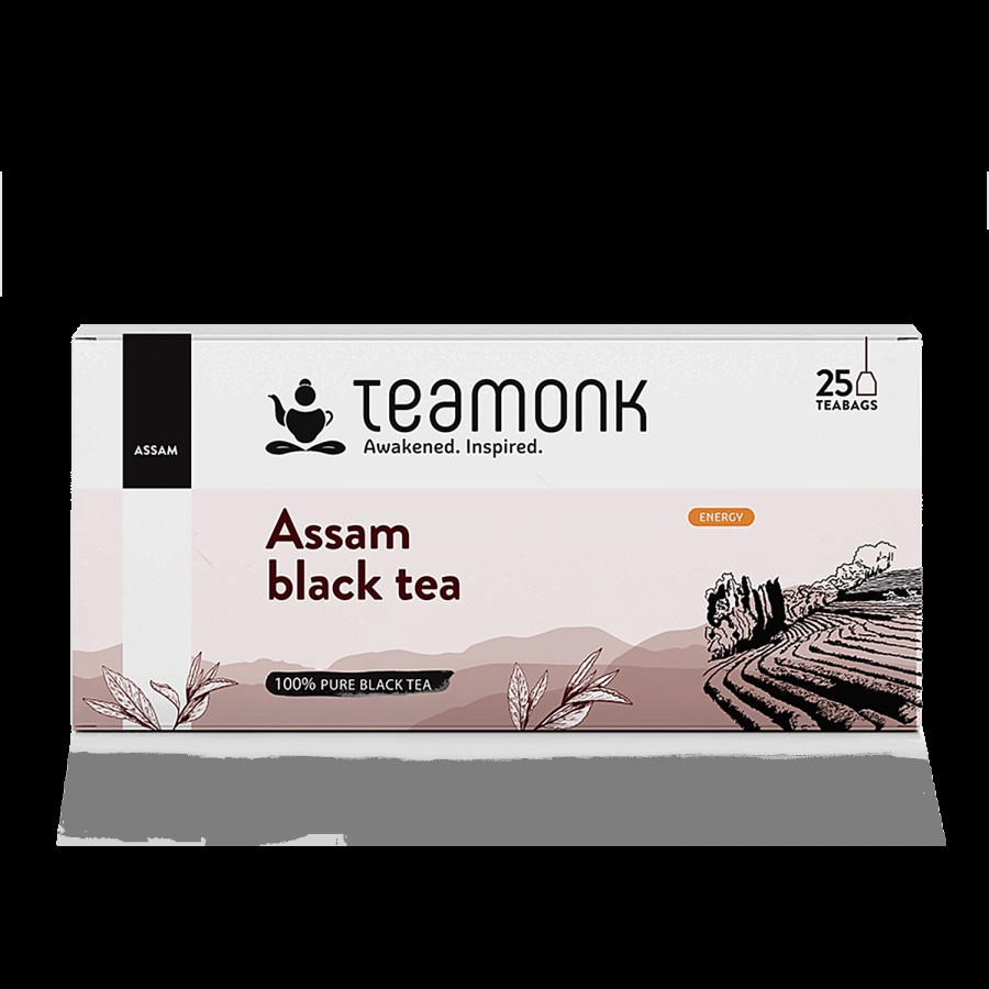 Teamonk Assam Black Tea - Provides Energy