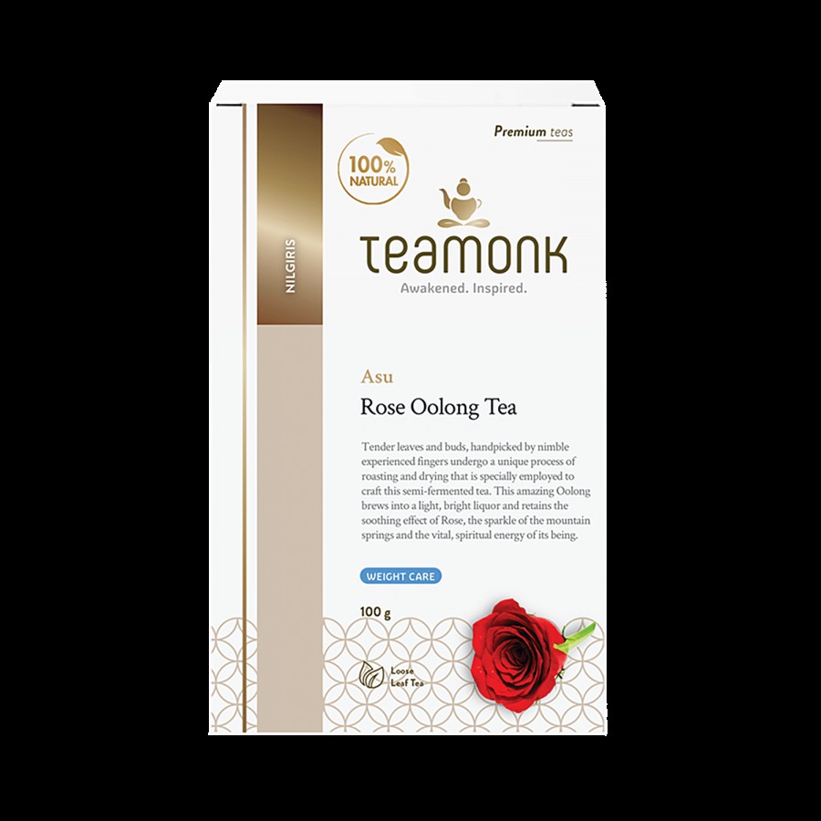 Teamonk Asu Rose Oolong Tea - May Help In Weight Management