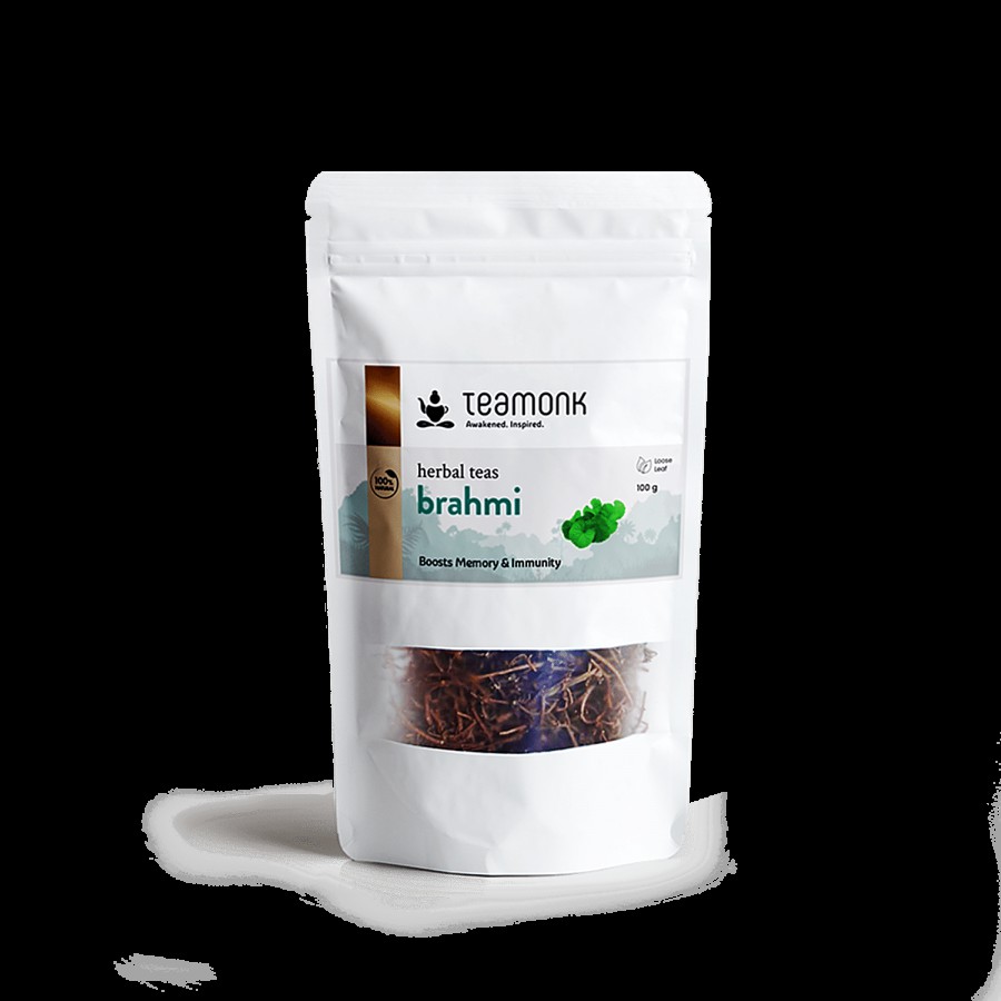 Teamonk Dehydrated Brahmi Herbal Tea - Boosts Immunity