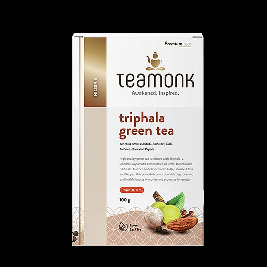 Teamonk Green Tea - Triphala