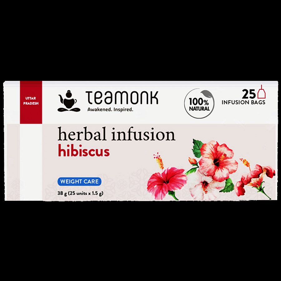 Teamonk Hibiscus Herbal Infusion