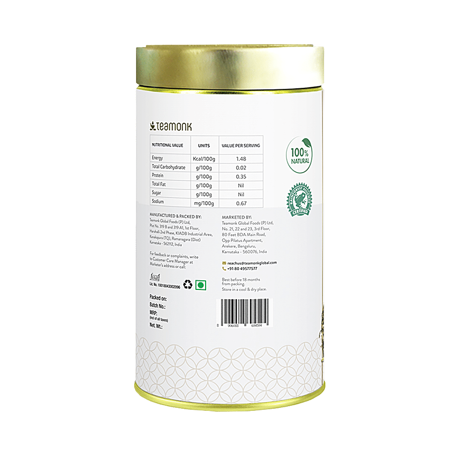 Teamonk Kashmiri Kahwa Green Tea - Provides Glowing Skin & Boosts Immunity