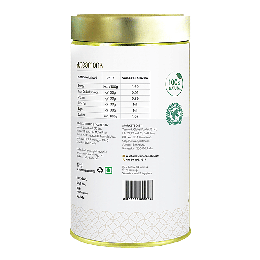 Teamonk Nilgiri White Tea - Tennen Silver Tip