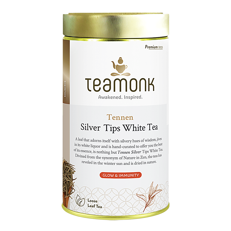 Teamonk Nilgiri White Tea - Tennen Silver Tip