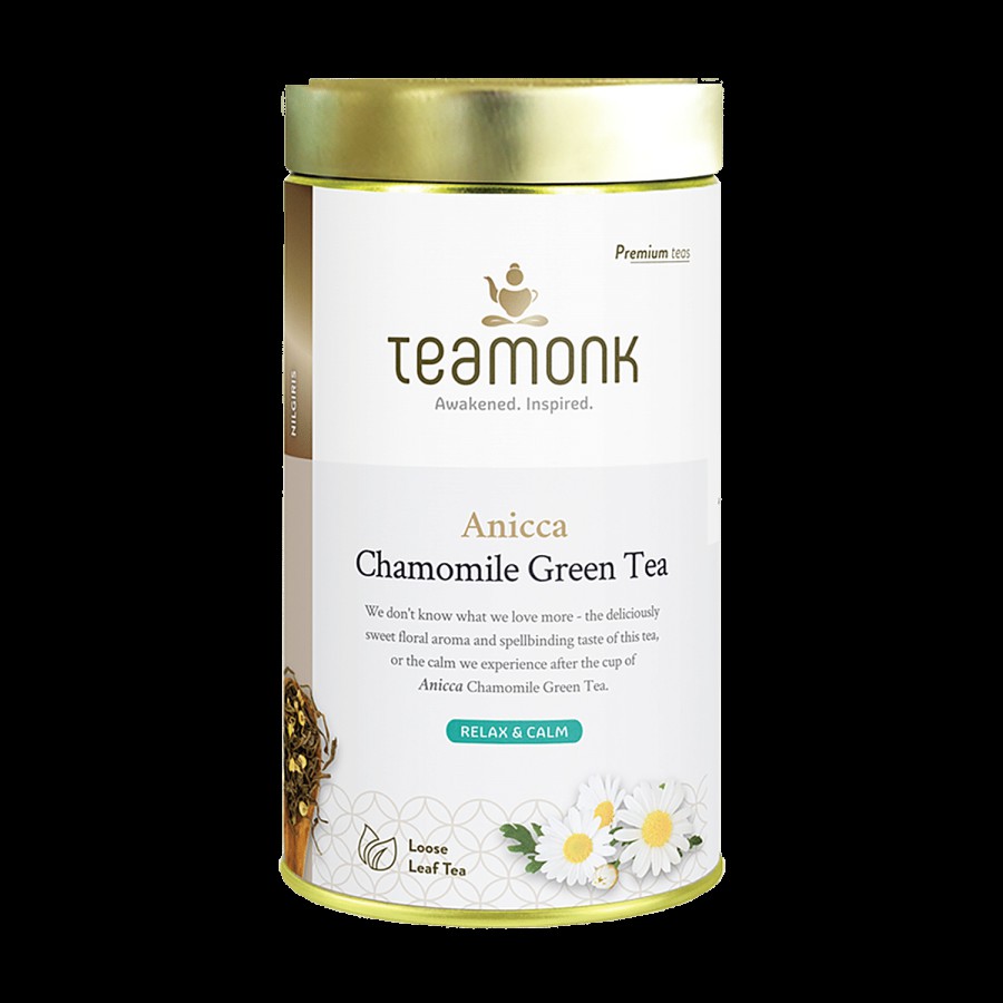 Teamonk Nilgiris Green Tea - Anicca Chamomile