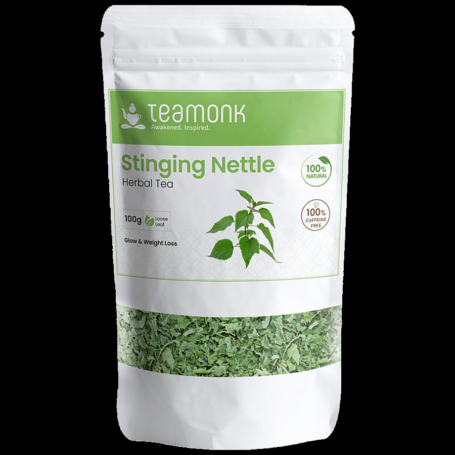 Teamonk Stinging Nettle Herbal Tea - Rich In Nutrients