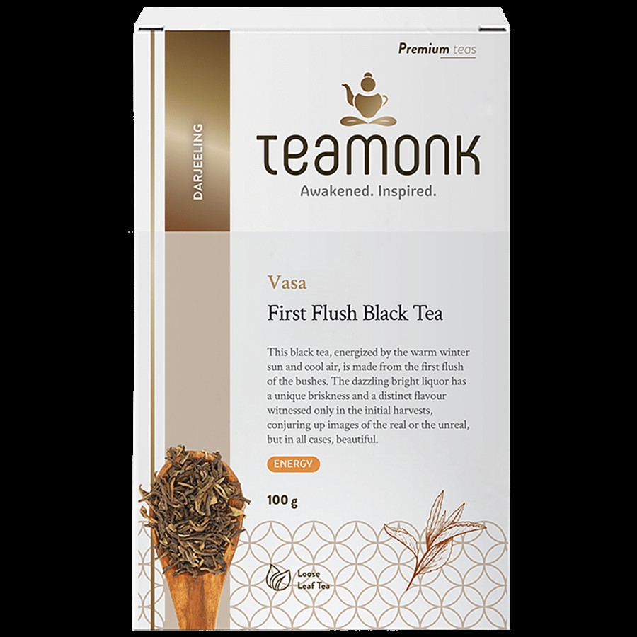 Teamonk Vasa First Flush Darjeeling Black Tea