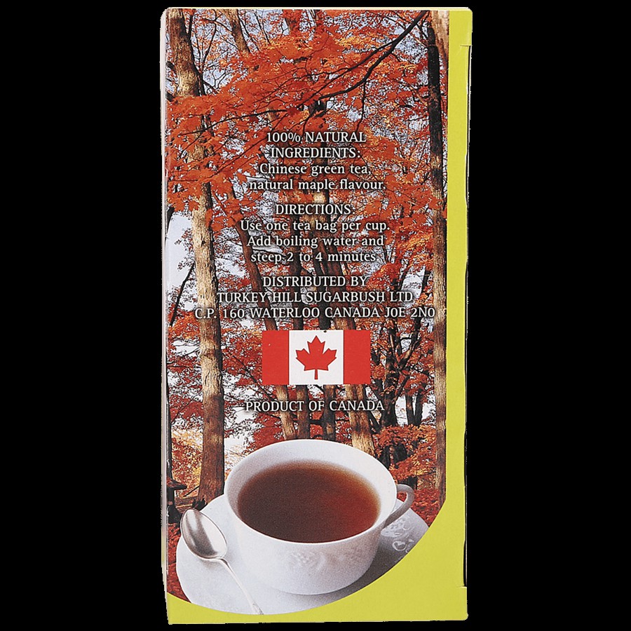 Turkey Hill Maple Syrup Infused Green Tea - Provides Refreshing Feeling