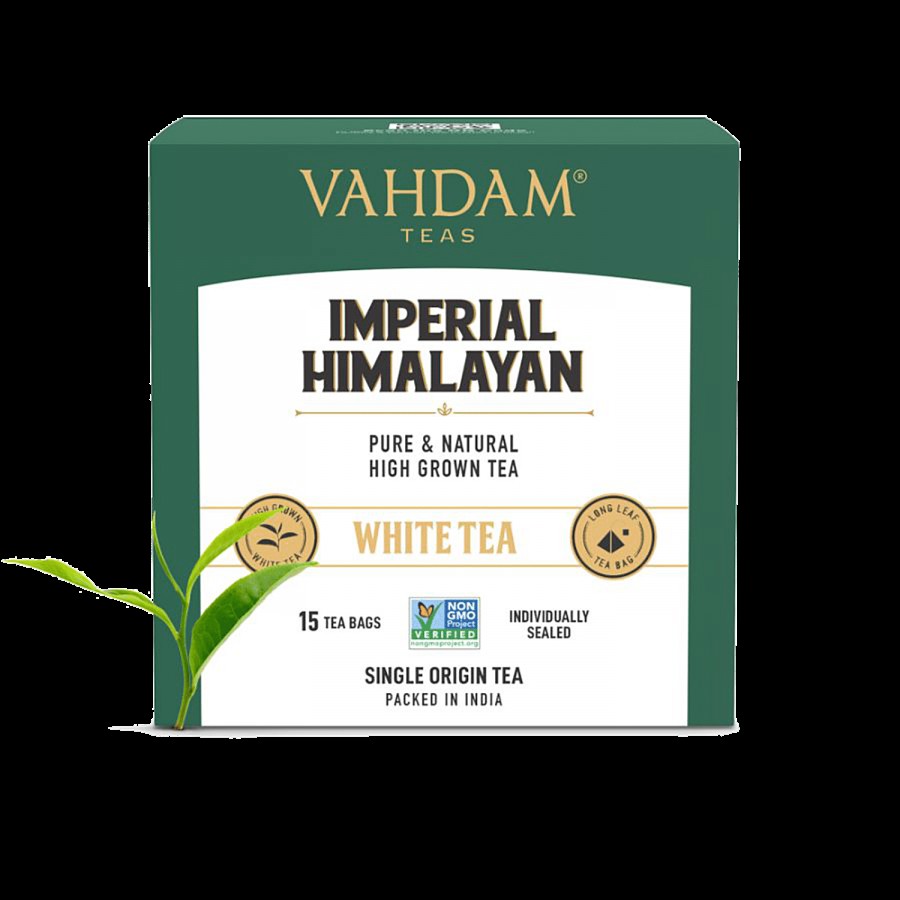 Vahdam  Imperial Himalayan Long Leaf White Tea