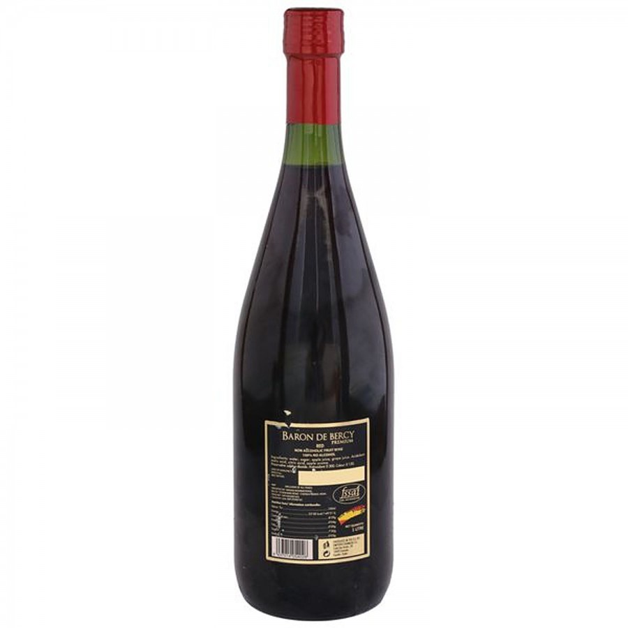 Baron De Bercy Premium Non-Alcoholic Red Wine - Fruit