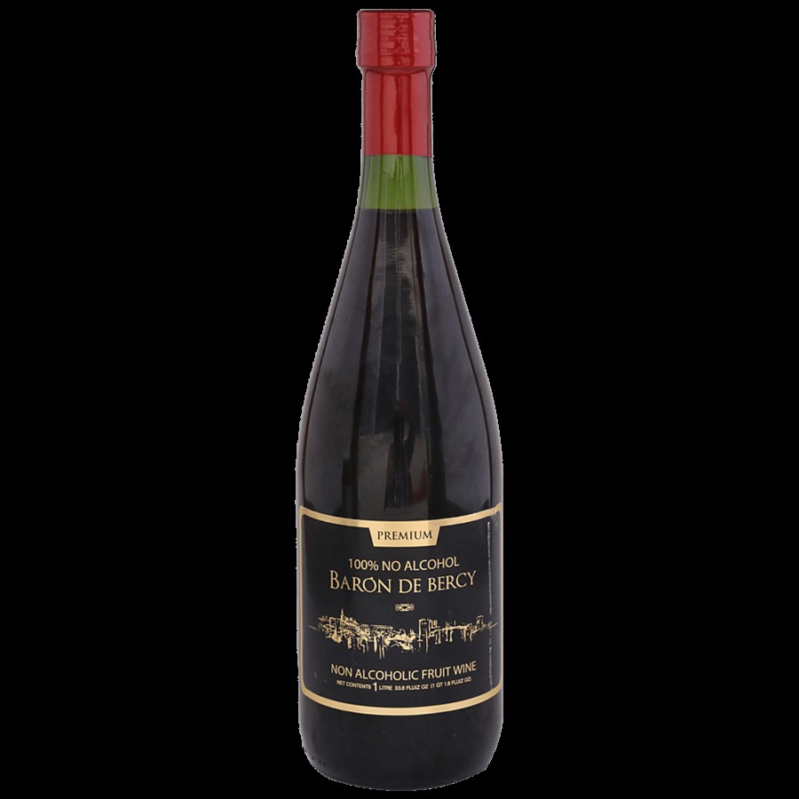 Baron De Bercy Premium Non-Alcoholic Red Wine - Fruit