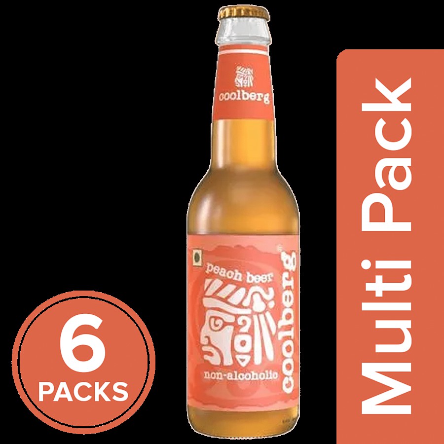 Coolberg Non Alcoholic Beer - Peach