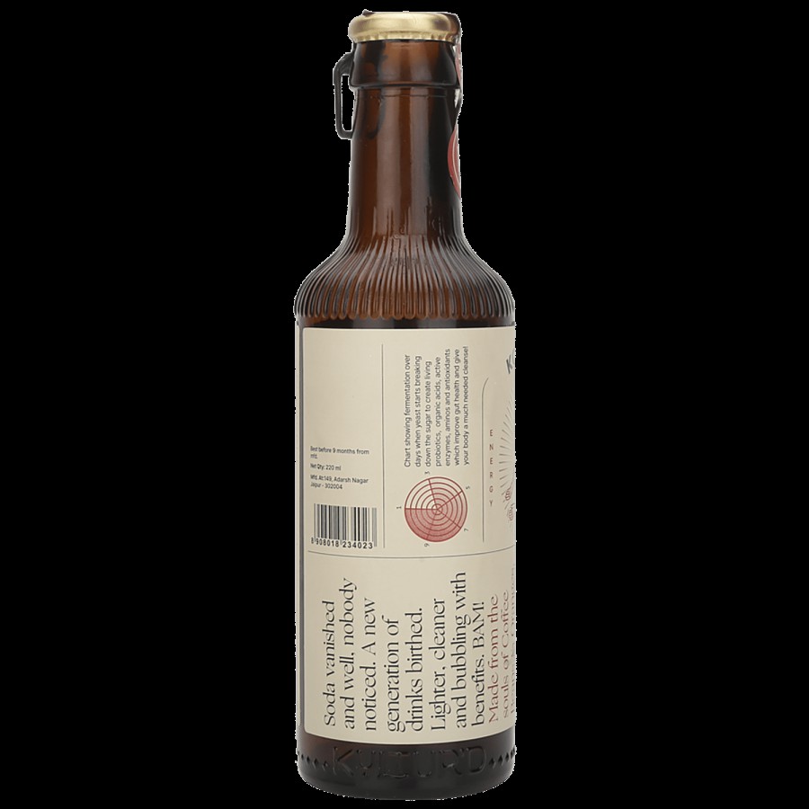 Kultur'd Kombucha Coffee Orange - Blend Of Prebiotic