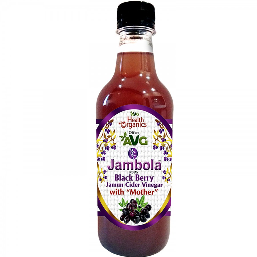 AVG Health Organics Jambola Jamun Cider Vinegar With Mother