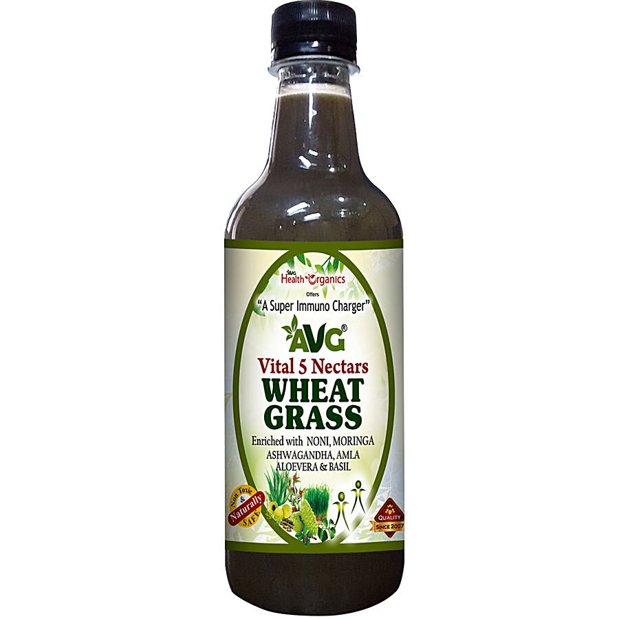 AVG Health Organics Wheatgrass Juice