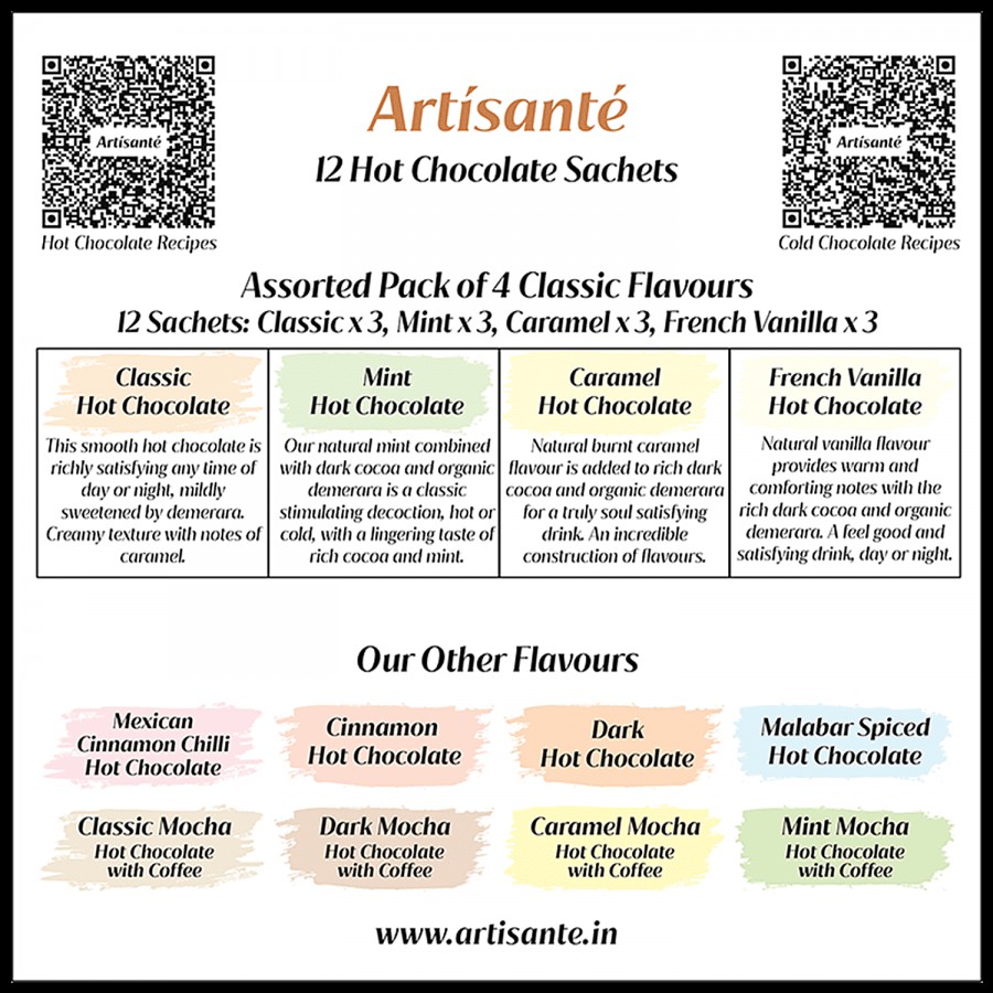 Artisante Hot Chocolate - Classic