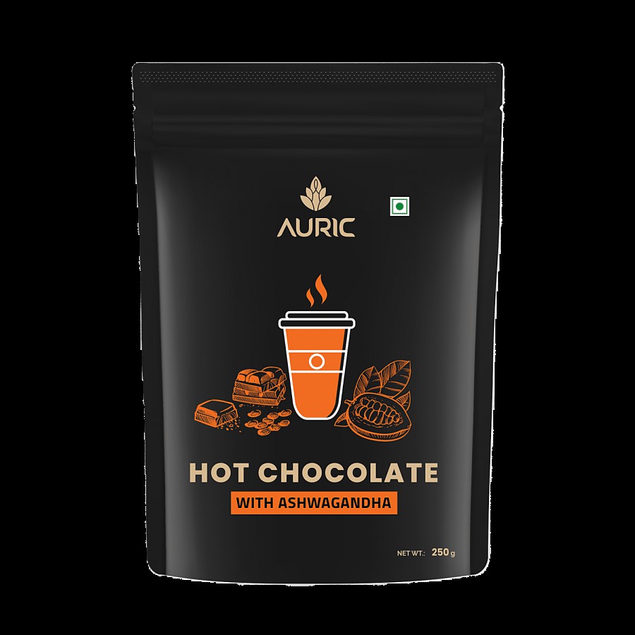 Auric Hot Chocolate With Ashwagandha - Rich Antioxidants