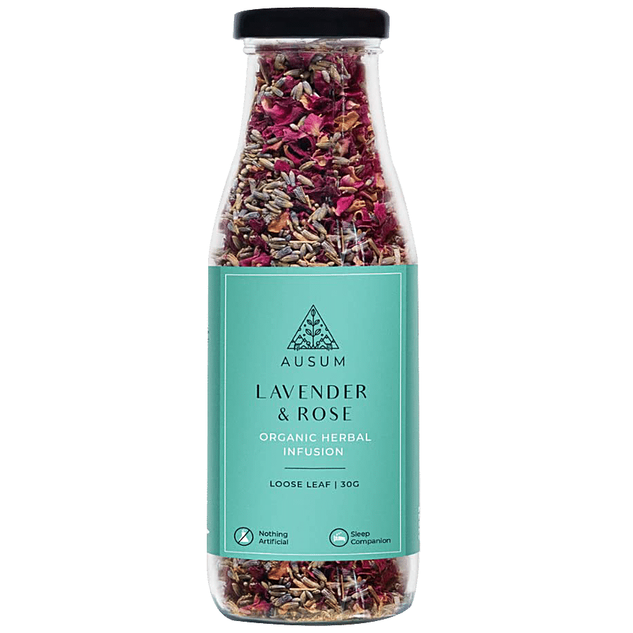 Ausum Tea Organic Lavender & Rose - Loose Leaf