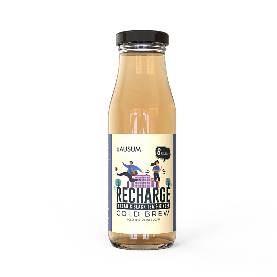 Ausum Tea Recharge - Organic Black Tea & Ginger