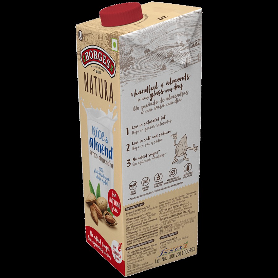 BORGES Natura Rice & Almond Drink